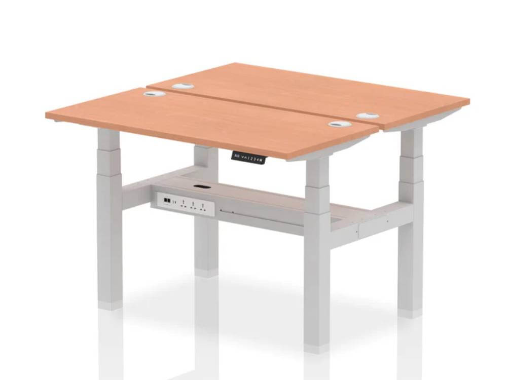 Airica 1 Back To Back Height Adjustable Desk For 2, 4 And 6 Person 01 Airica 1 Back To Back Height Adjustable Desk For 2, 4 And 6 Person 01