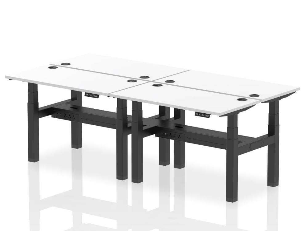 Airica 1 Back To Back Height Adjustable Desk For 2, 4 And 6 Person 03 Airica 1 Back To Back Height Adjustable Desk For 2, 4 And 6 Person 03