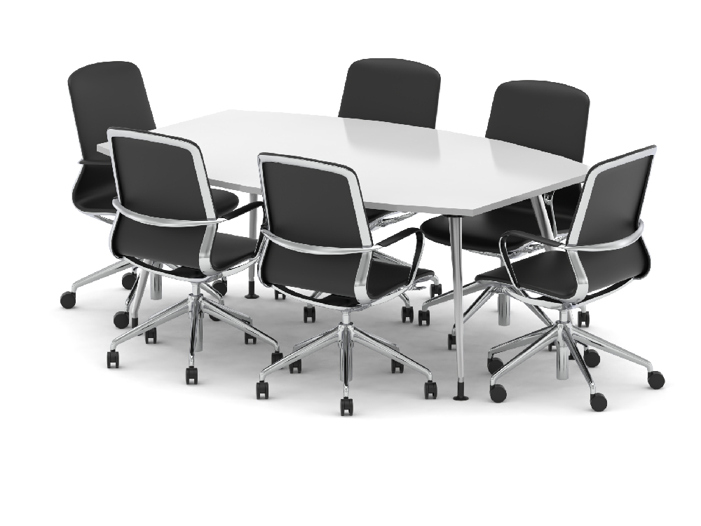 Hilario And Louis Bundle High Gloss Barrel Shape Meeting Table With Medium Back Chair 02 Img Hilario And Louis Bundle High Gloss Barrel Shape Meeting Table With Medium Back Chair 02 Img