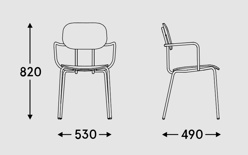 Nicasi Office Chair Size Image (1)
