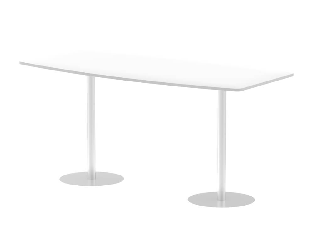 Irita Round Square Rectangular D End And Barrel High Gloss Meeting Table With Multiple Height 8 Irita Round Square Rectangular D End And Barrel High Gloss Meeting Table With Multiple Height 8
