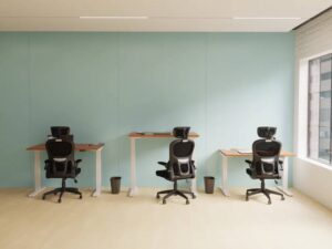 Isra Task Operator Mesh Back Fabric Seat With Headres Main Img