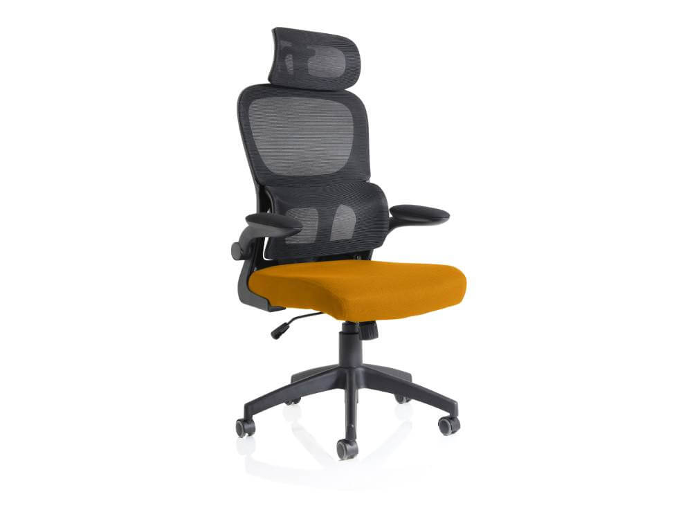 Isra Task Operator Mesh Back Fabric Seat With Headrest 07 Img Isra Task Operator Mesh Back Fabric Seat With Headrest 07 Img