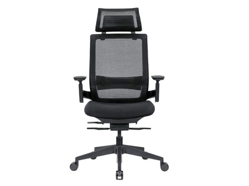 Mariya Black Ergonomic Mesh Task Chair With Optional Headrest 3 Mariya Black Ergonomic Mesh Task Chair With Optional Headrest 3