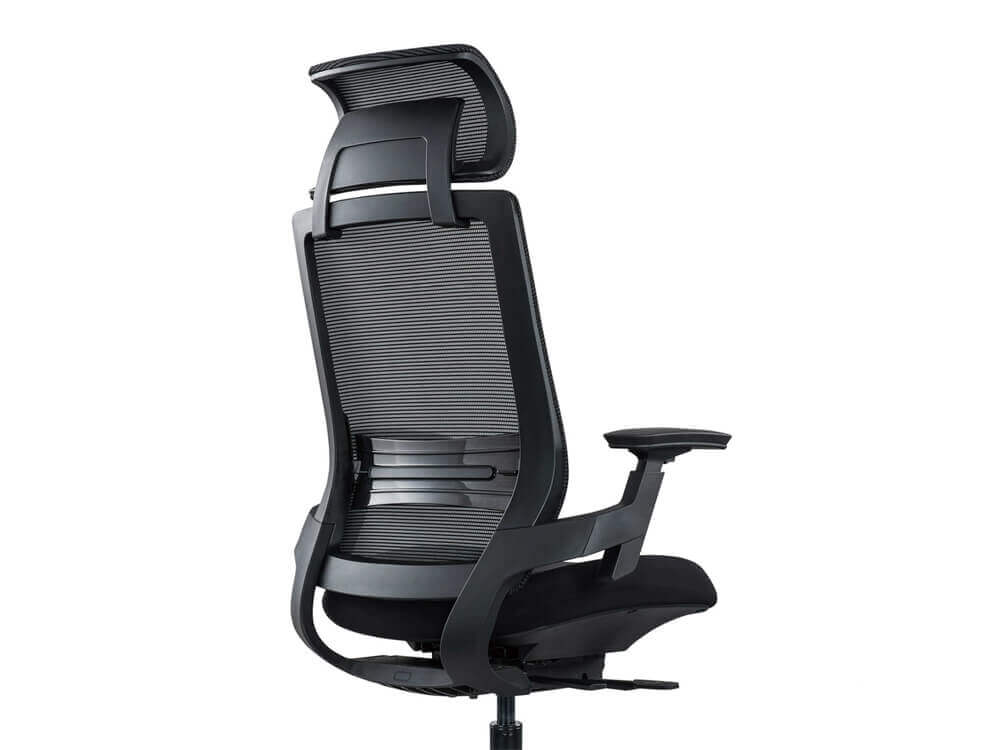 Mariya Black Ergonomic Mesh Task Chair With Optional Headrest 4 Mariya Black Ergonomic Mesh Task Chair With Optional Headrest 4