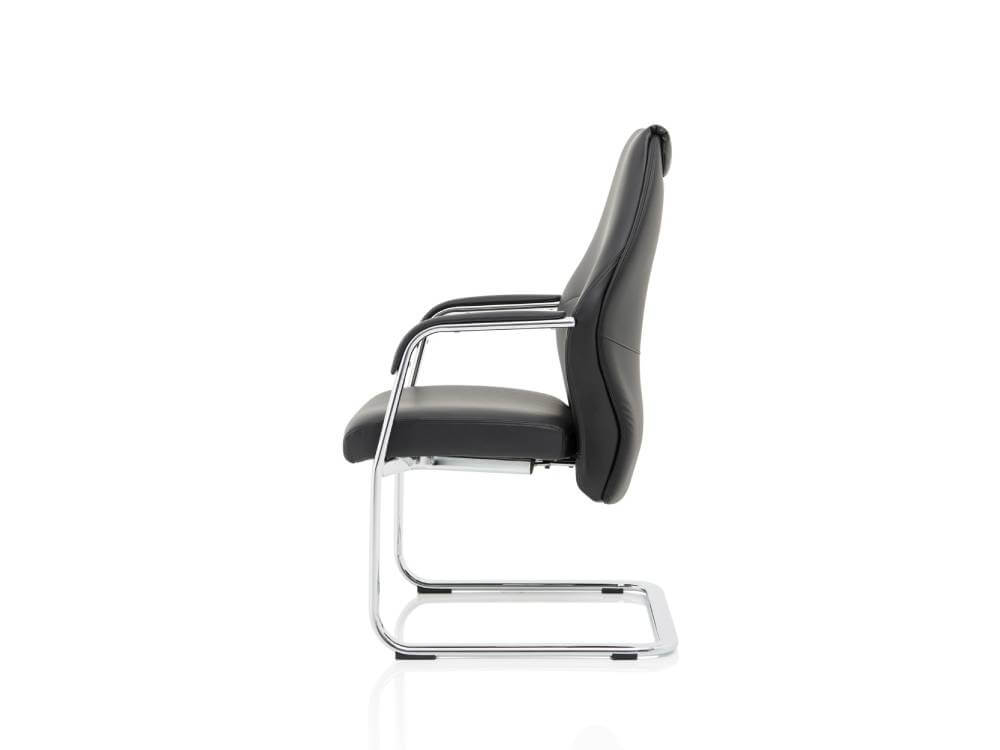 Miel 1 High Back Leather Cantilever Visitor Chair 02 Img Miel 1 High Back Leather Cantilever Visitor Chair 02 Img