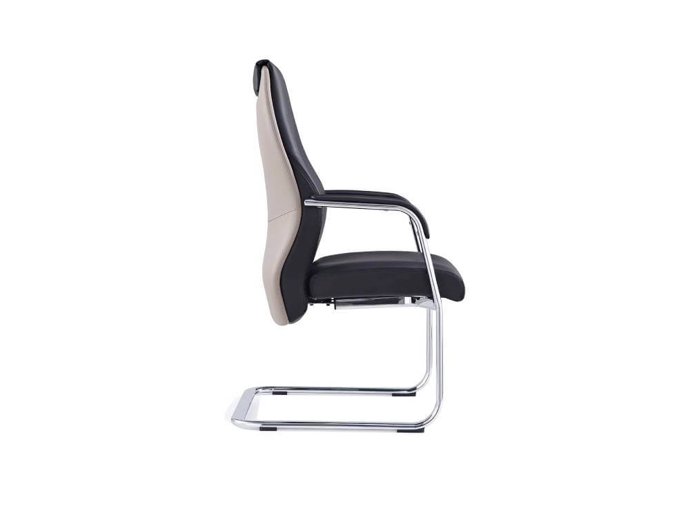 Miel 1 High Back Leather Cantilever Visitor Chair 04 Img Miel 1 High Back Leather Cantilever Visitor Chair 04 Img