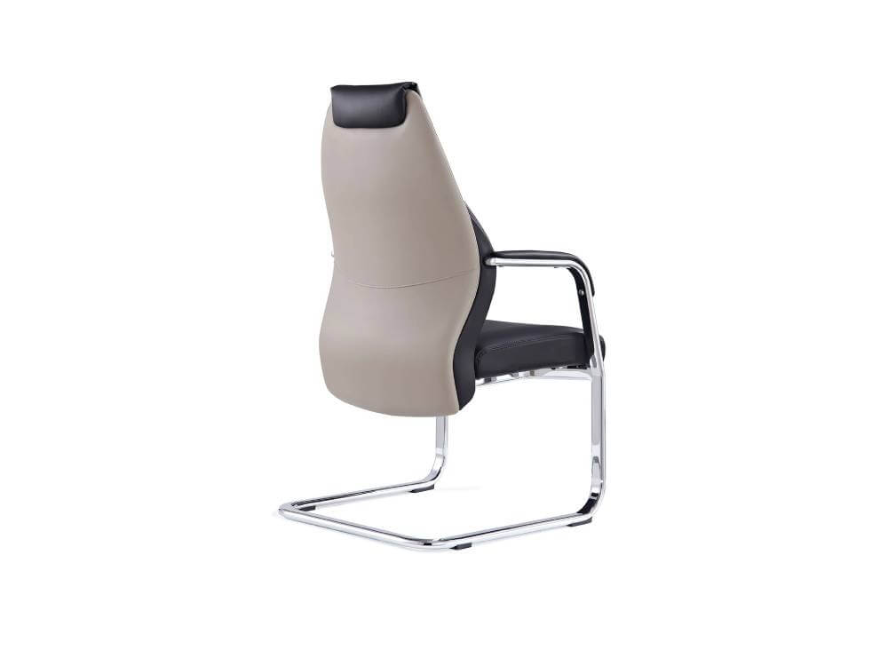 Miel 1 High Back Leather Cantilever Visitor Chair 05 Img Miel 1 High Back Leather Cantilever Visitor Chair 05 Img