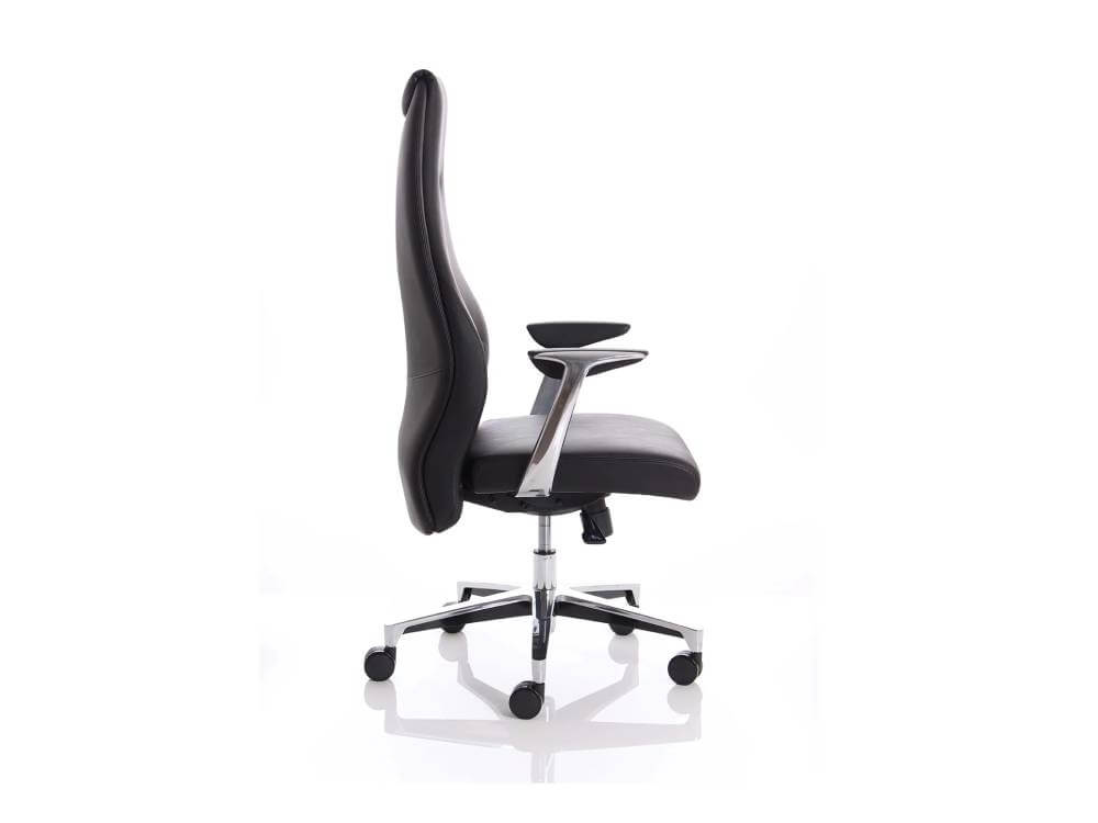 Miel High Back Leather Cantilever Visitor Chair 06 Img Miel High Back Leather Cantilever Visitor Chair 06 Img