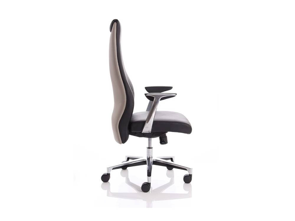 Miel High Back Leather Cantilever Visitor Chair 10 Img Miel High Back Leather Cantilever Visitor Chair 10 Img