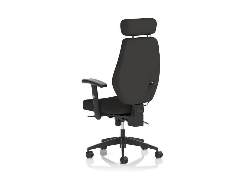 Ness High Back Black Fabric Ergonomic Office Chair With Arms And Headrest 04 Img Ness High Back Black Fabric Ergonomic Office Chair With Arms And Headrest 04 Img