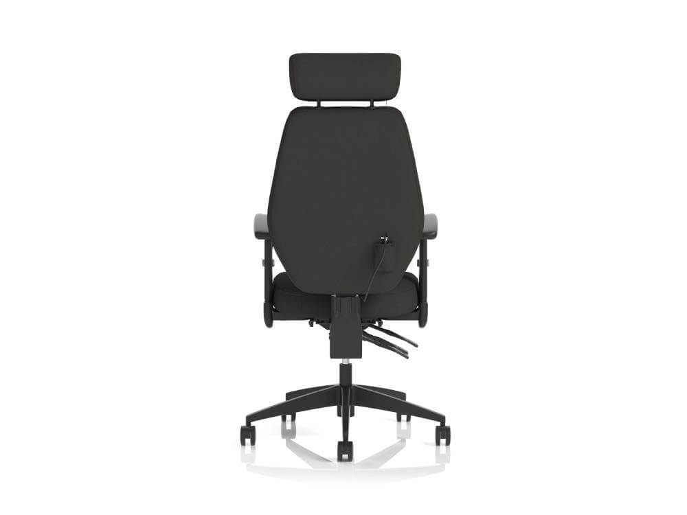 Ness High Back Black Fabric Ergonomic Office Chair With Arms And Headrest 05 Img Ness High Back Black Fabric Ergonomic Office Chair With Arms And Headrest 05 Img