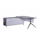 Desk with Credenza Unit