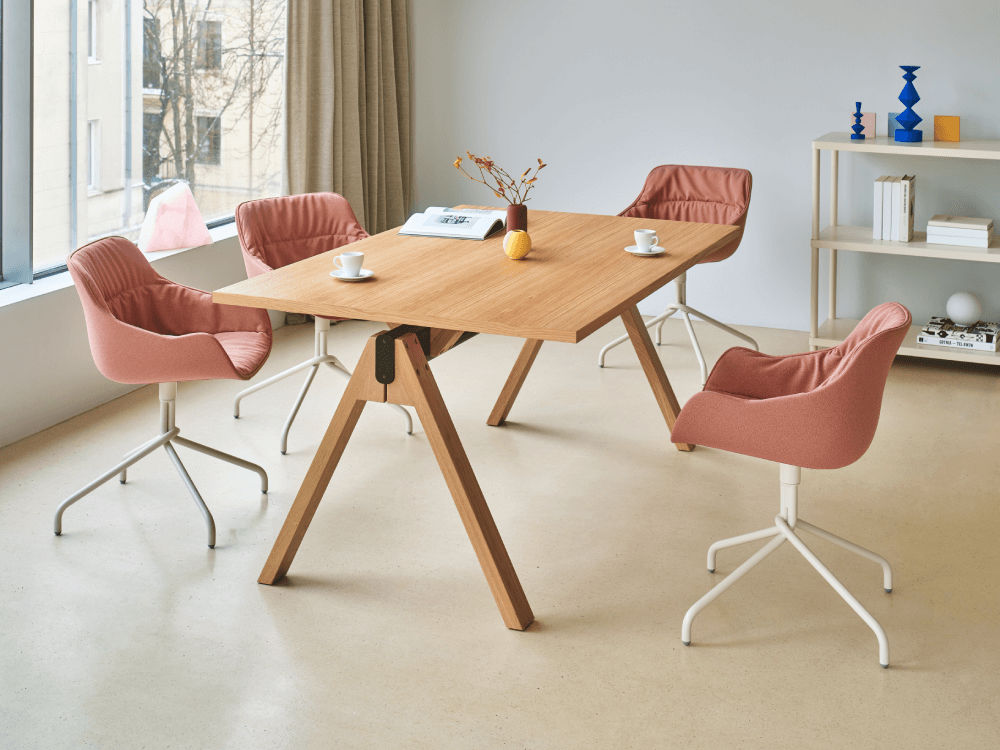 Vegoci And Balta 1 Bundle Rectangular Meeting Table (2) Vegoci And Balta 1 Bundle Rectangular Meeting Table (2)