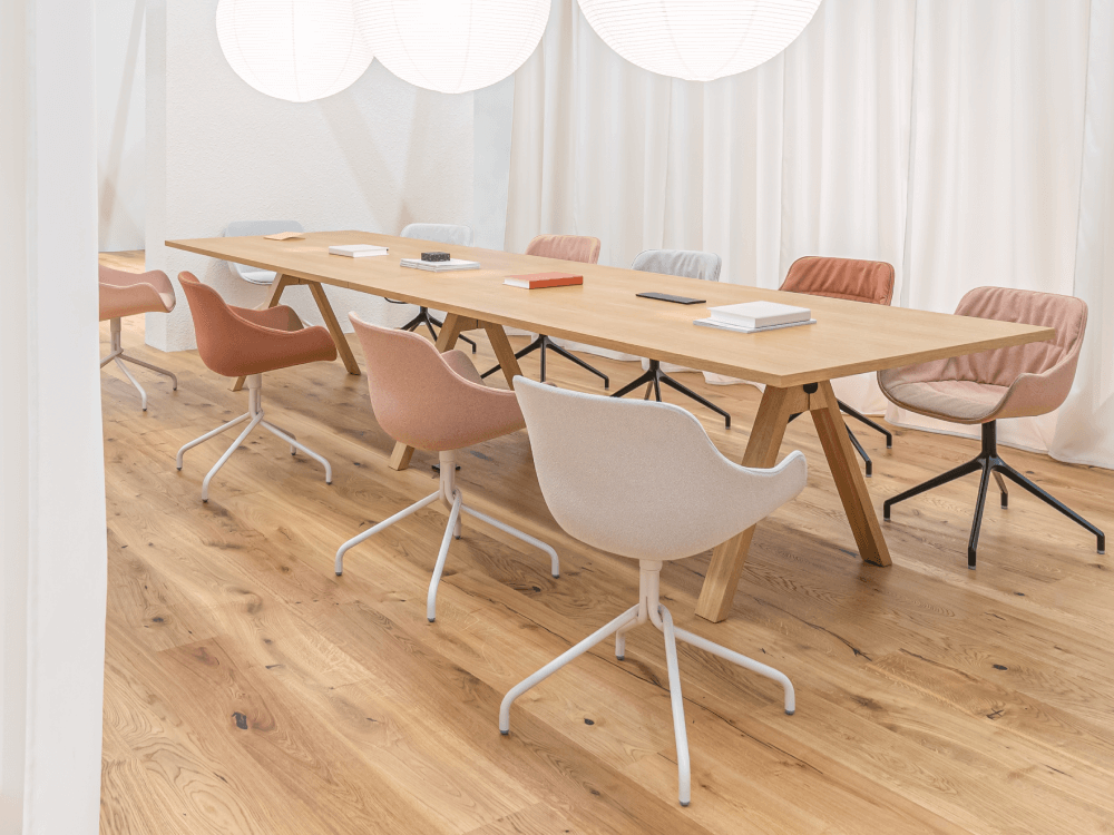 Vegoci And Balta 1 Bundle Rectangular Meeting Table (3) Vegoci And Balta 1 Bundle Rectangular Meeting Table (3)