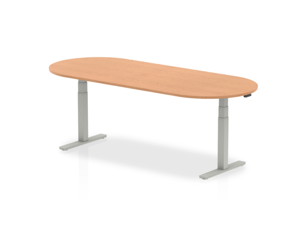 Liana D End Shaped Height Adjustable Meeting Table 3 Liana D End Shaped Height Adjustable Meeting Table 3