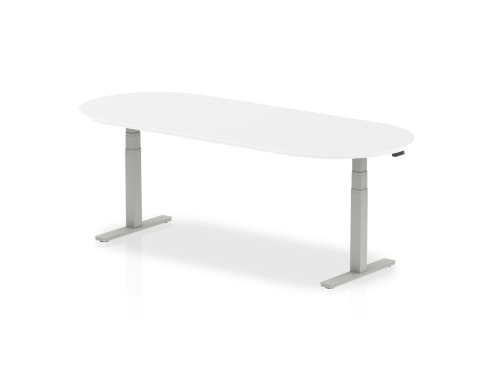 Liana D End Shaped Height Adjustable Meeting Table 4 Liana D End Shaped Height Adjustable Meeting Table 4
