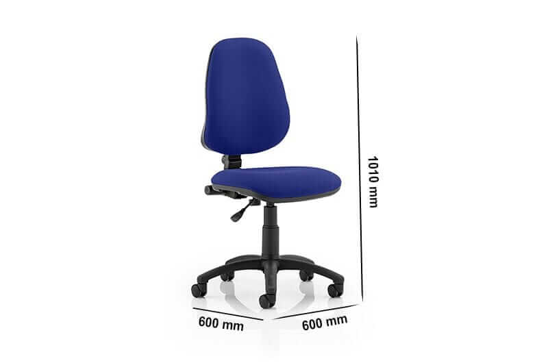Esra Operator Office Chair With Multitype Arms Dimensions Img