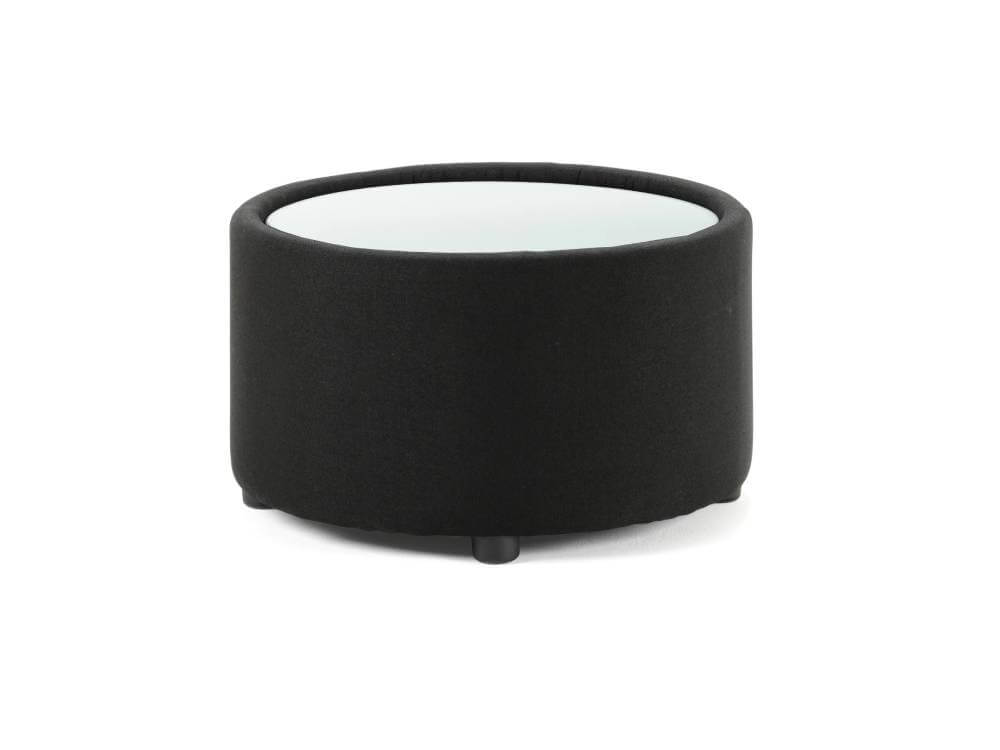 Noe Round Leather Breakout Stool And Table 02 Img Noe Round Leather Breakout Stool And Table 02 Img