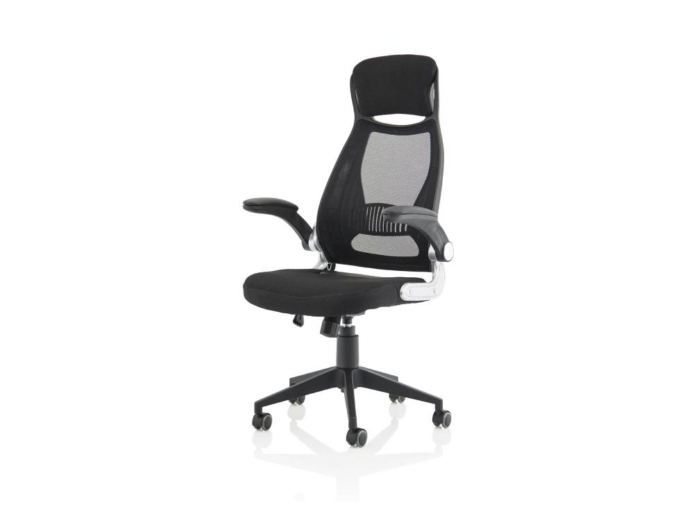 Stormy High Mesh Back Black Executive Office Chair With Armrest 05 Img Stormy High Mesh Back Black Executive Office Chair With Armrest 05 Img