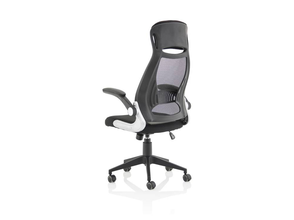 Stormy High Mesh Back Black Executive Office Chair With Armrest 07 Img Stormy High Mesh Back Black Executive Office Chair With Armrest 07 Img