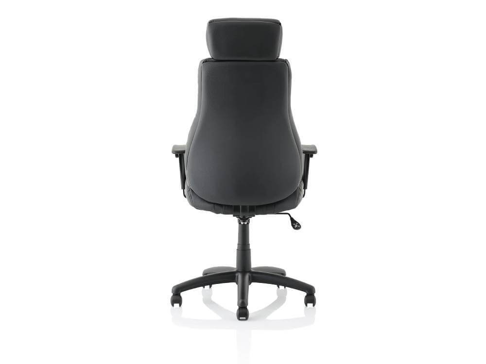 Wendee Medium Back Executive Black Faux Leather Office Chair With Arms 04 Img Wendee Medium Back Executive Black Faux Leather Office Chair With Arms 04 Img