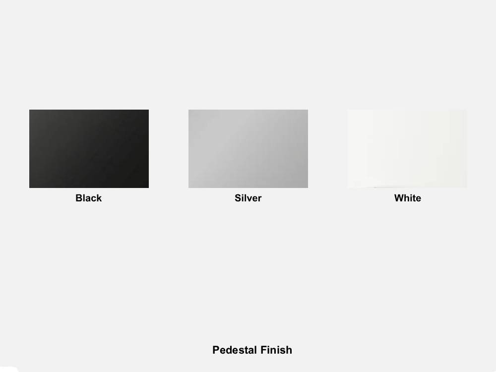 Pedestal Finish Pedestal Finish