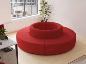 Malizi 2 – High And Low Back Circular Island Sofa Main imgg