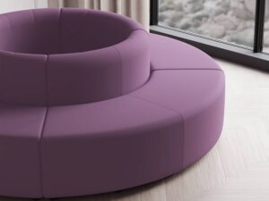 Malizi 2 – High And Low Back Circular Island Sofa 1 Img