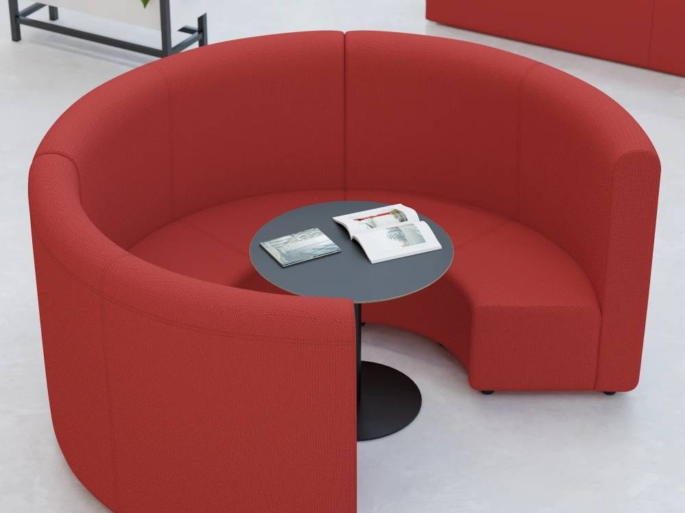 Malizi 3 – High And Low Back Circular Booth With Table 02 Img Malizi 3 – High And Low Back Circular Booth With Table 02 Img