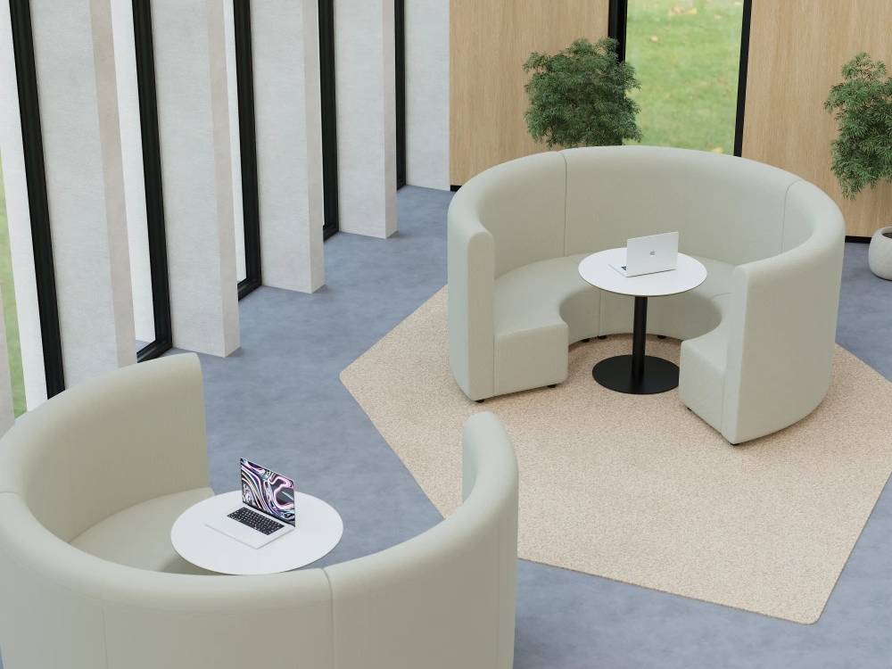Malizi 3 – High And Low Back Circular Booth With Table Main Img Malizi 3 – High And Low Back Circular Booth With Table Main Img