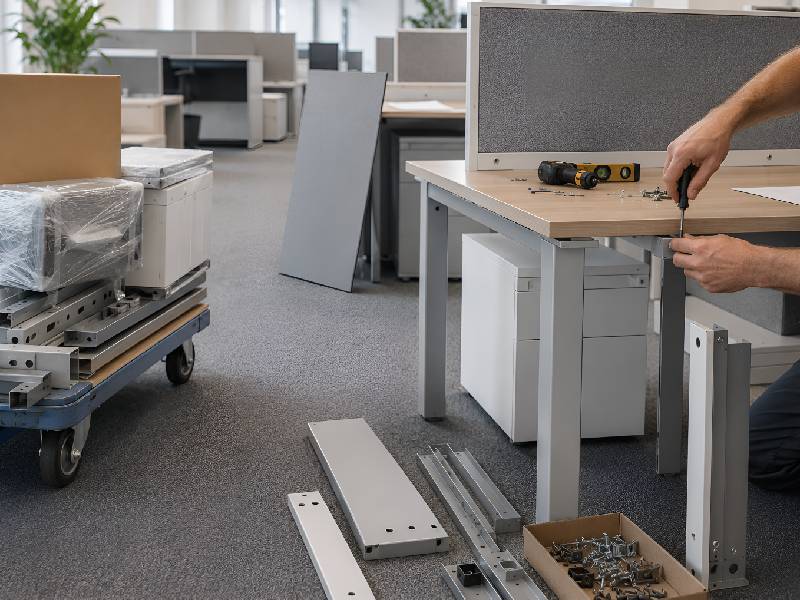 Installing Furniture On Site